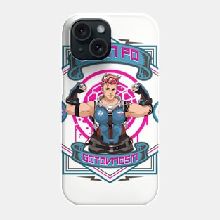 Zarya - FIRE AT WILL! Phone Case