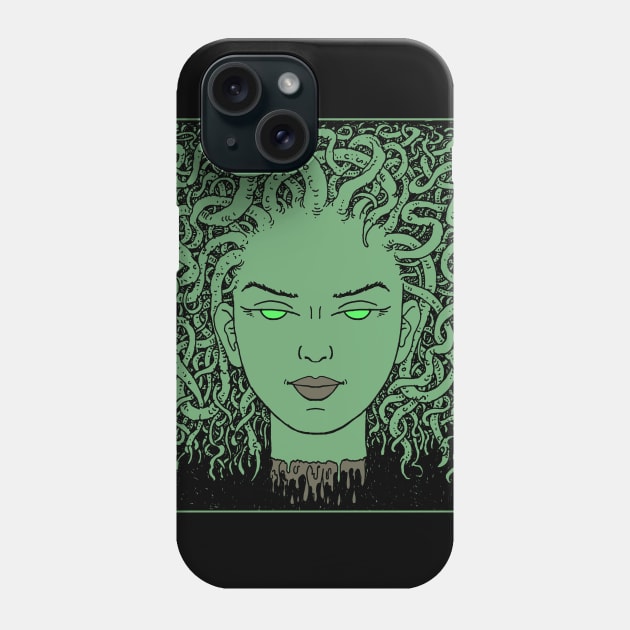 Medusa Phone Case by Krakenart