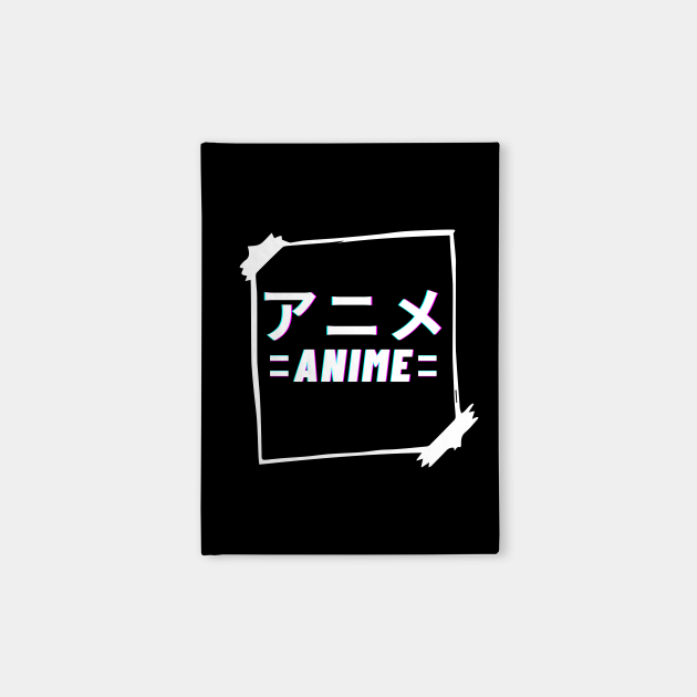 Anime Japanese Kanji Script - Anime Eyes - Notebook | TeePublic