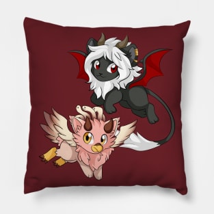 Chibi Razi and Cesi Pillow