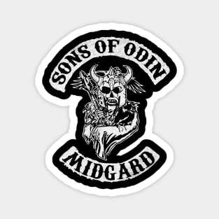 Sons Of Odin Midgard Magnet