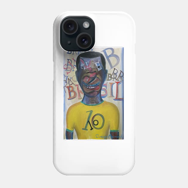 The king of football Phone Case by diegomanuel