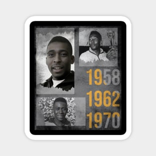 Pele,1958,1962,1970 world cup winner Magnet