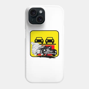 Crazy car racing Phone Case