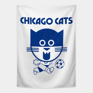 Vintage Chicago Cats Soccer 1975 Tapestry