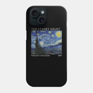 Sleek Starry Night by Vincent Van Gogh Portrait Phone Case