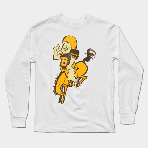 darklordpug Denver Retro Fan Art Mascot Long Sleeve T-Shirt