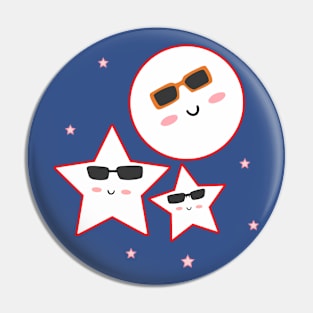 Stars Pin