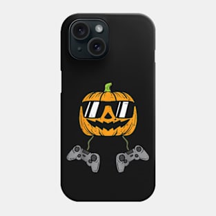 Halloween Jack O Lantern Gamer Funny Video Games Phone Case