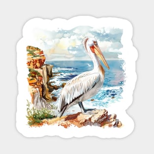 Pelican Art Magnet