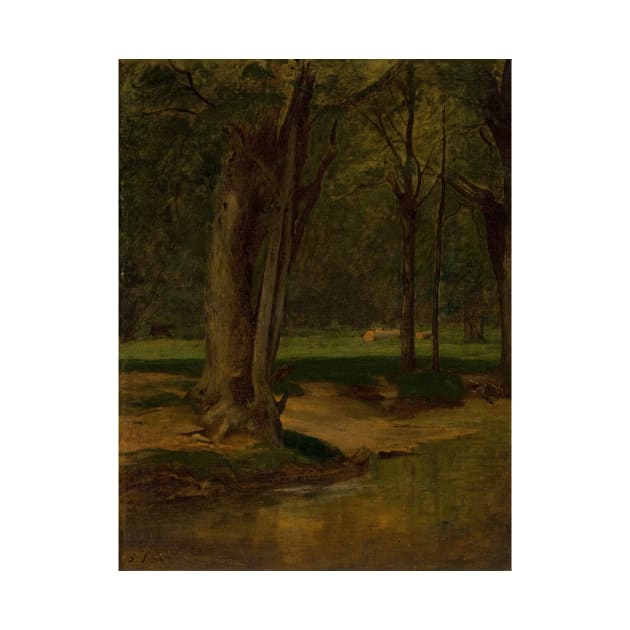 Trout Stream, North Conway by George Inness by Classic Art Stall