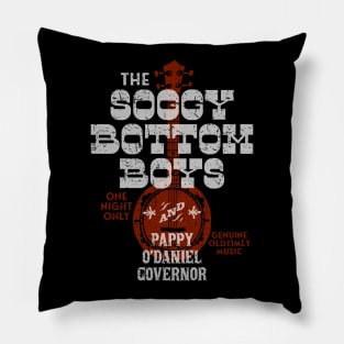 Soggy Bottom Boys - Pappy O'Daniel - Concert Pillow