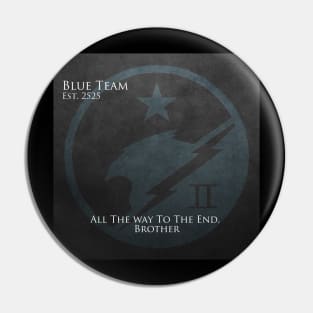 House Blue Team Pin