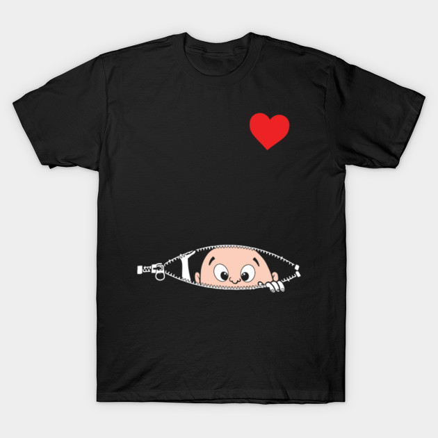 Buy Baby Peeking T Shirt Cheap Online