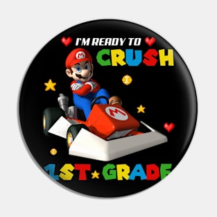 I'm Ready To Crush Personalized Back To School Gift For Kids Pin