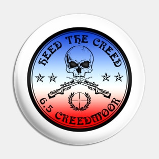 Heed the Creed Patriot Pin