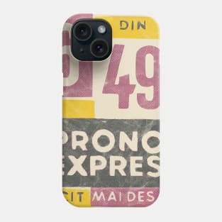 Prono Expres Matchbox Text & Typography Graphic Phone Case