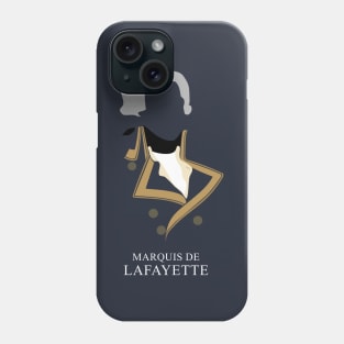 Marquis de Lafayette - Minimalist Portrait Phone Case