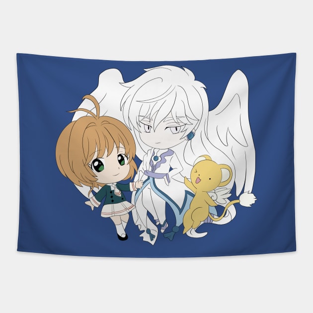 Card Captor Sakura - Petit Trio Tapestry by Nykos