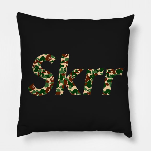 Skrr Pillow by Jomuvaz