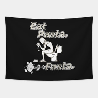 Eat Pasta. Run Fasta Tapestry