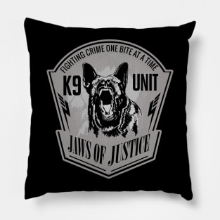 Jaws of Justice  - K-9 Unit  -German Shepherd Pillow