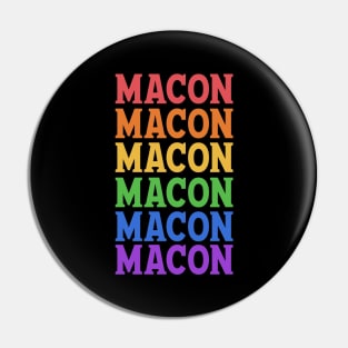 MACON TRAVEL DESTINATION Pin