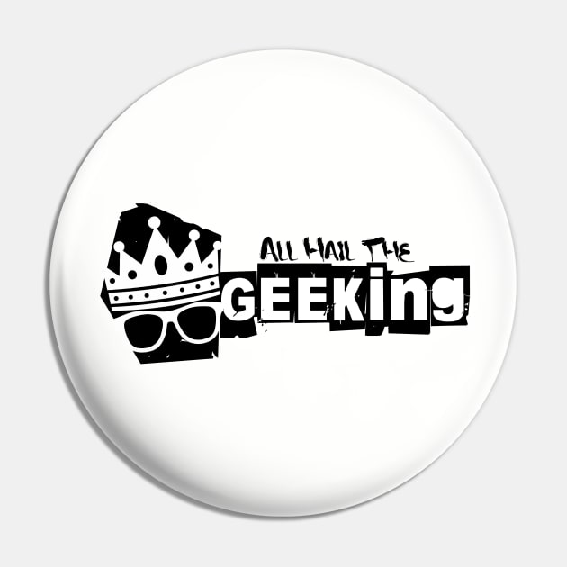 All Hail the GEEKing GRUNGE (BLK) Pin by GEEKing Official