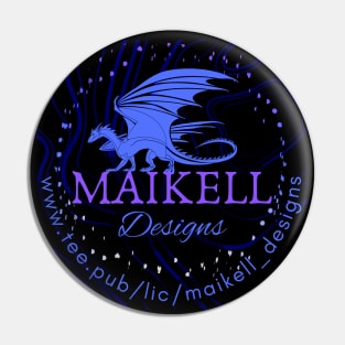 2023 Maikell Designs Logo (MD23Dra001) Pin