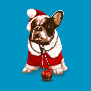 CHRISTMAS FRENCH BULLDOG T-Shirt