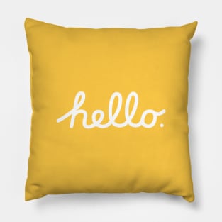 Hello: The Macintosh Office Pillow