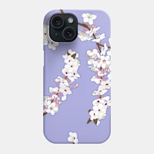 Cherry Blossoms on Branch Phone Case