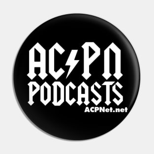 ACPN - Scotch-Aussie Rock Band Logo Variant Pin