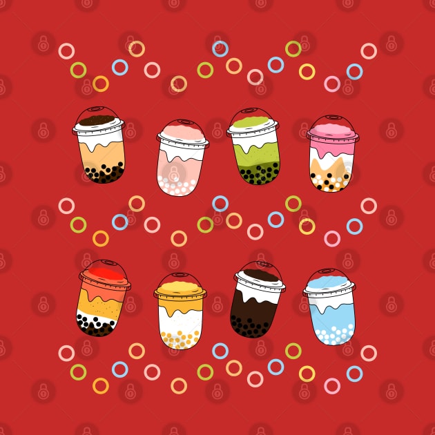 Cute Bubble Tea by LulululuPainting