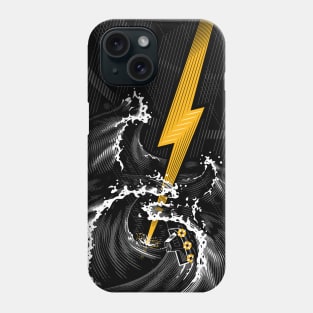 Electric Guitar Storm Phone Case