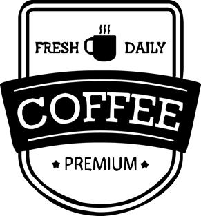 FRESH DAILY AND COFFEE TIME Magnet