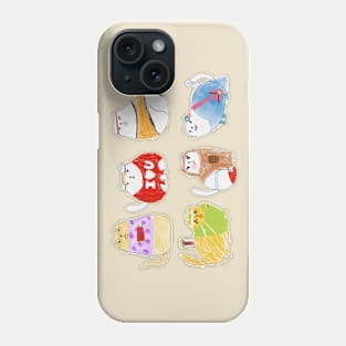 Pack 6 cutes Phone Case