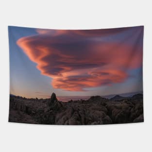 Lenticular Cloud at Sunset Tapestry