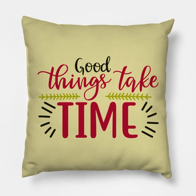 Good Time Pillow by Creative Has