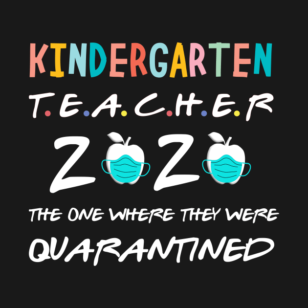 kindergarten 2020 the one where they were quarantined 2020 kindergarten teacher gift idea by DODG99