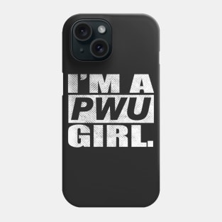 PWU Girl Shirt Phone Case