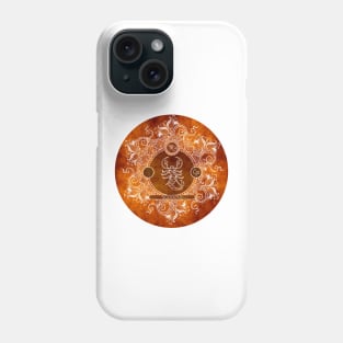 Zodiac - Tangerine - Scorpio Phone Case