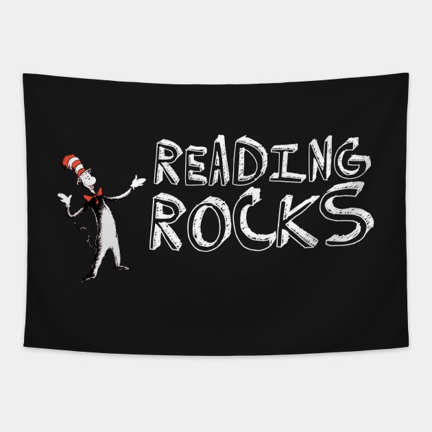 Reading Rocks - Read Across America Tapestry by BTXstore