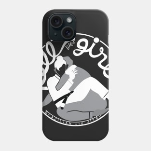 Roll like a girl (Jiu Jitsu) Phone Case