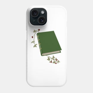 Flower bookmark Phone Case