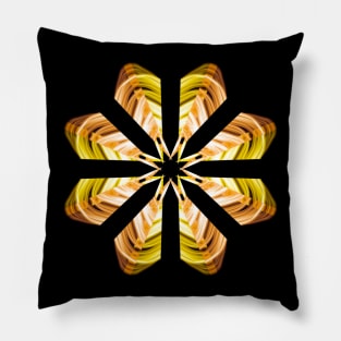 Golden Star Pillow