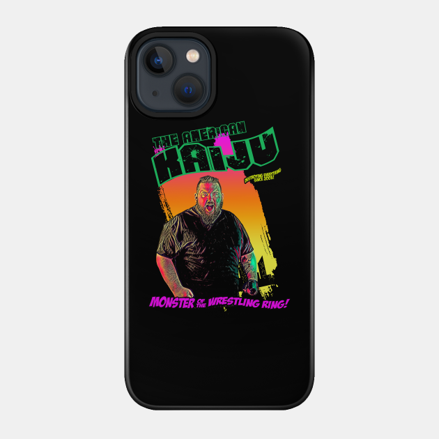 American Kaiju - Monster of the ring! - Jake Capone - Phone Case