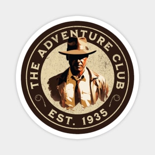 The Adventure Club - Est. 1935 - Camping, Hiking, Adventure Magnet