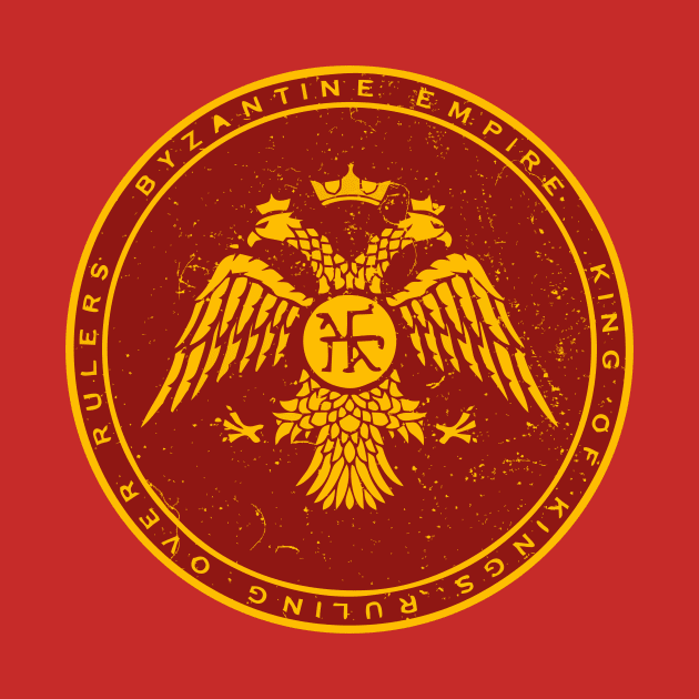 Byzantine Empire Flag Symbol by Virly