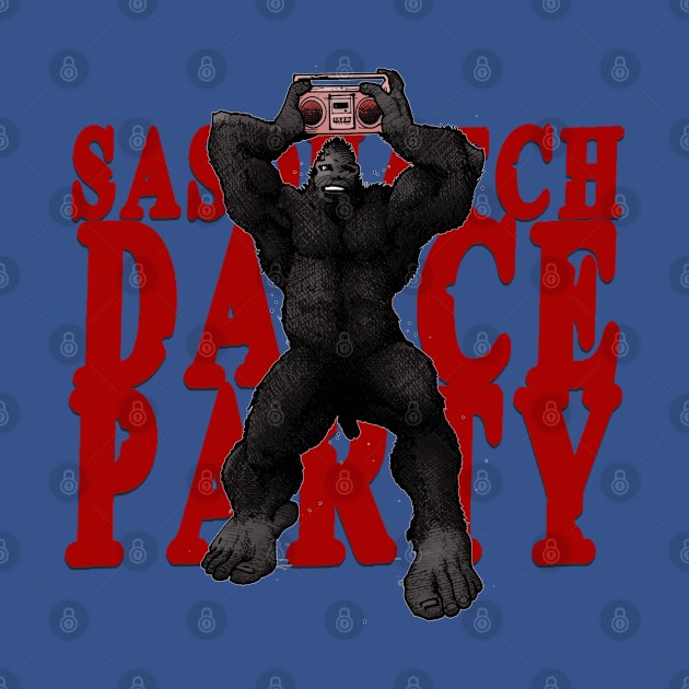 Sasquatch Dance Party by Froobius